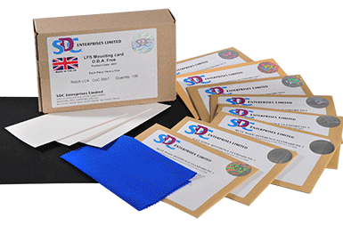 SDCE Blue Wools & Humidity Test Materials