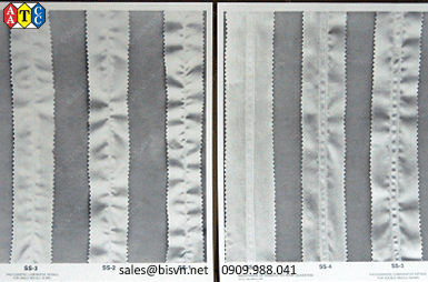 AATCC photographic seam smoothness scales
