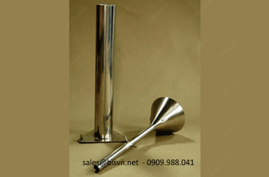 AATCC Stainless steel funnel and cylinder